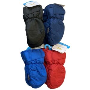 Wholesale Brand Name Children’s Ski Mitten with Strap, Asst. Colours (Size_ 4-6X)