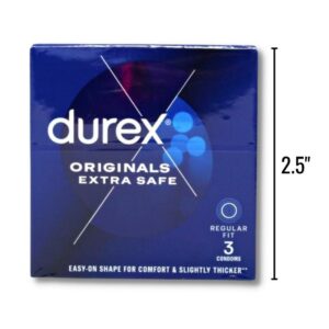 Wholesale Brand Name Durex Latex Condoms 3-Pack