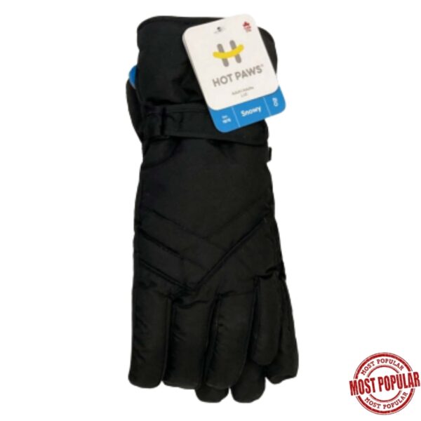 Wholesale Ladies’ Ski Glove with Strap- Asst Colours (S-L)