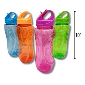 Wholesale Water Bottle with Spout & Handle- Asst. Colours (800ml)