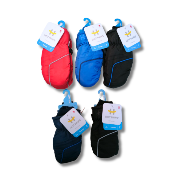 Wholesale Brand Name Toddler's Ski Mitten, Asst. Colours (Size: 2-3X)