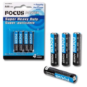 4 Pack Batteries AAA