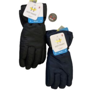 Wholesale Brand Name Youth Ski Gloves with Strap, Asst. Colours (Size: S/M & L/XL)