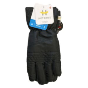 Wholesale Brand Name Youth Ski Gloves- Black (Size: S/M & L/XL)