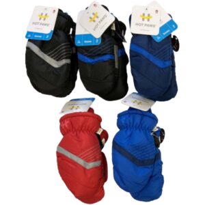 Wholesale Brand Name Toddler's Ski Mitten, Asst. Colours (Size: 2-3X)