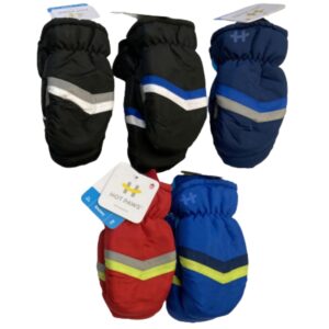 Wholesale Brand Name Toddler's Ski Mitten, Asst. Colours (Size: 2-3X)