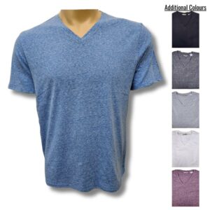 Wholesale Adult V-Neck T-Shirt, Asst Colours (Sizes_ S-XL)