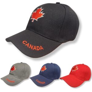 Wholesale Canada Adult Ball Cap – Asst Colour