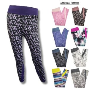 Wholesale Ladies’ Yoga Pants – Asst. Colours (Size_ S – XL)