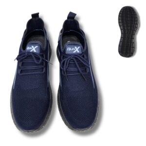 Wholesale Men’s Laced Running Shoes – Navy (Size 8-13)