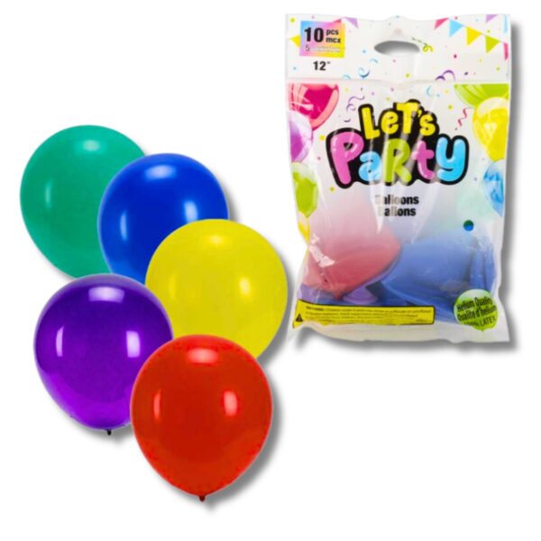 Ballons - 10 Pack 12_ Balloons