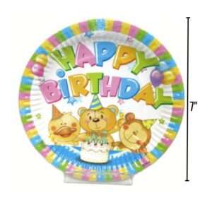 Birthday Buddies-7_ round plates 8 pack