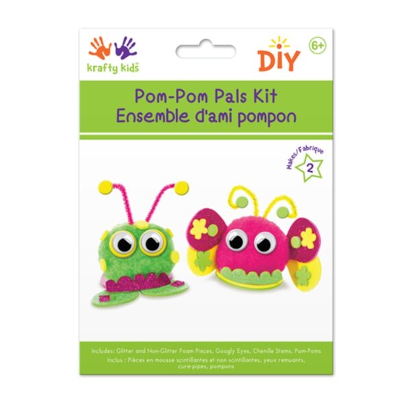 Craft Kit - Pom Pom Pals Packaging