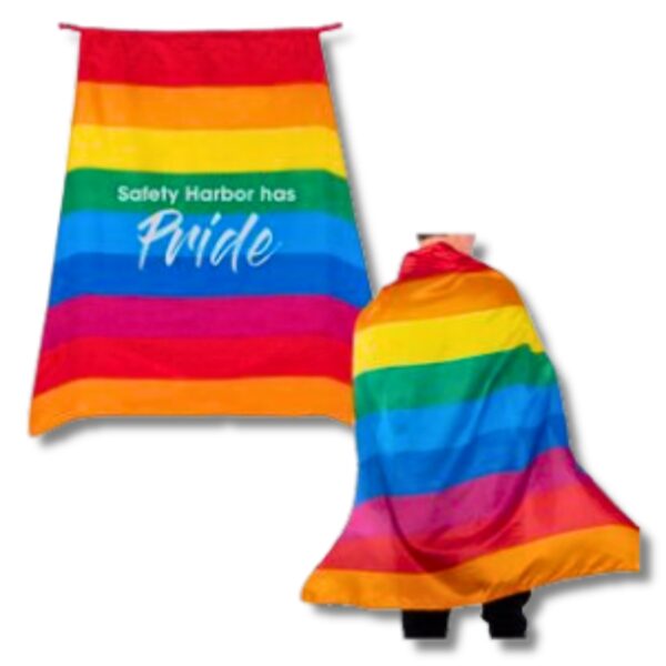 Flying Pride Rainbow Cape