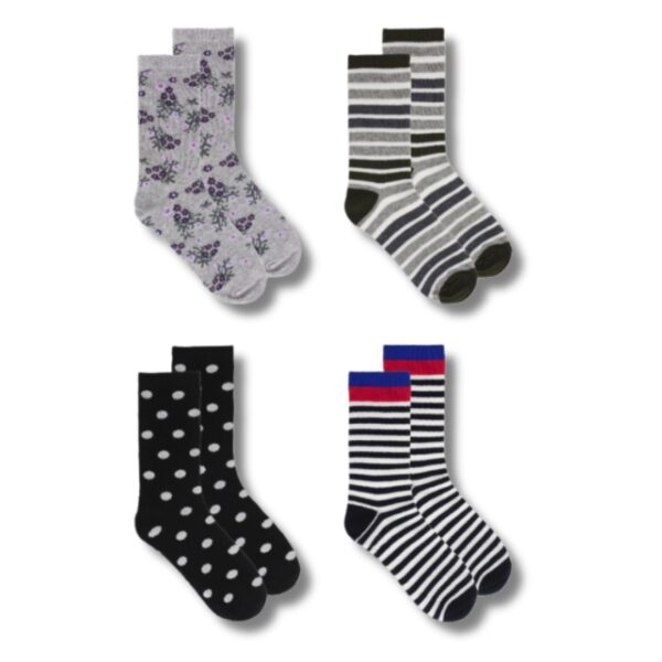 Wholesale Ladies Dress Socks - Asst Styles (Size: 9-11) - Image 3