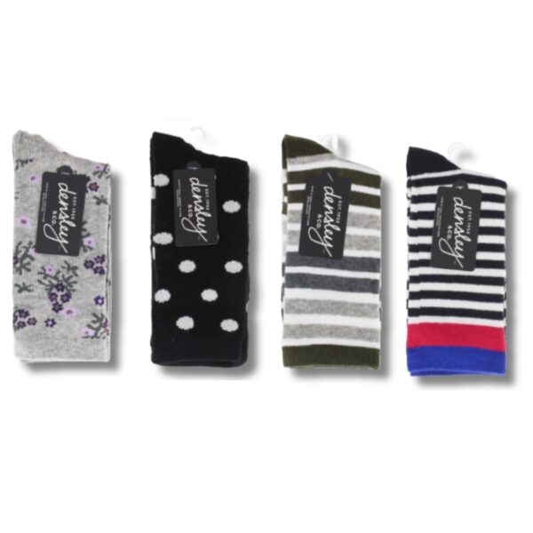 Wholesale Ladies Dress Socks - Asst Styles (Size: 9-11) - Image 2