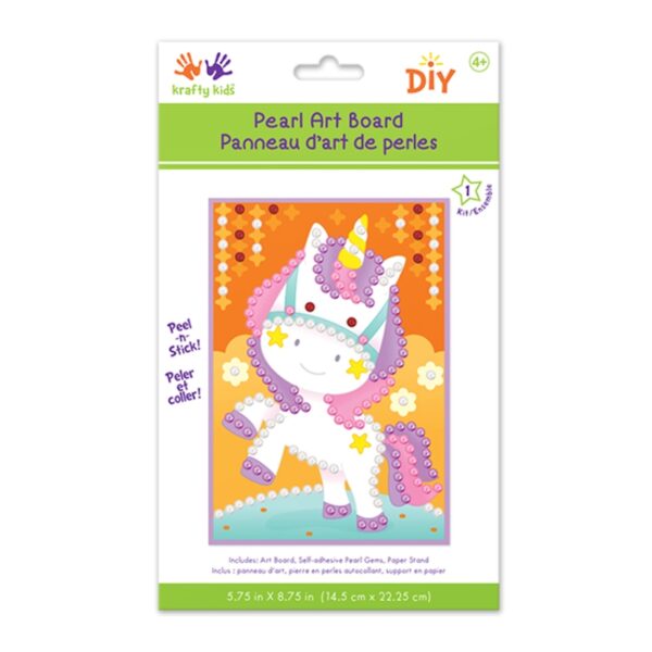 Peel and Stick Art - Unicorn Packaging