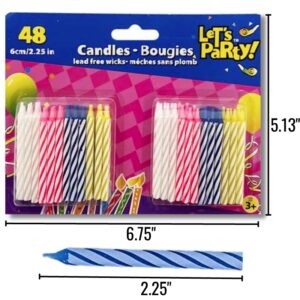 Wholesale Birthday Candles – 48 Pack ($0.03 Each)