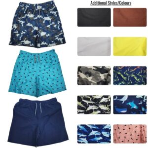 Wholesale Boys’ Swim Shorts – Asst Colours and Styles (Size S-XL_6-16)