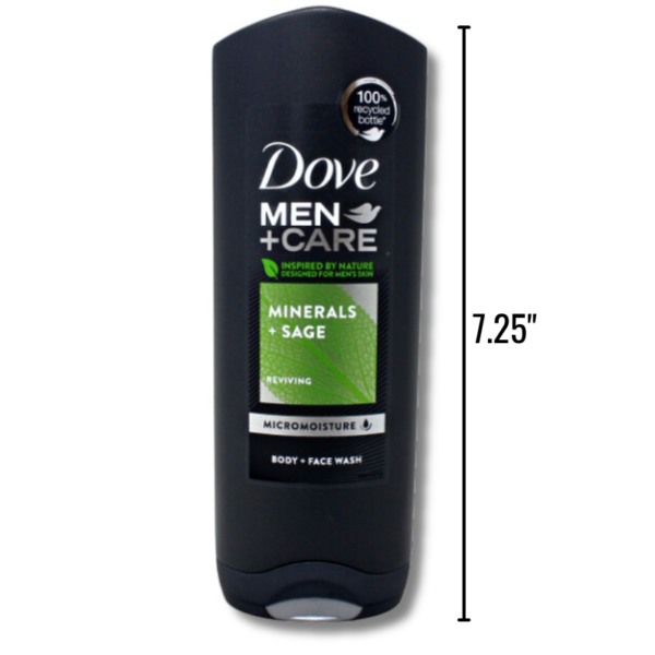 Wholesale Brand Name Men's Body_Face Wash - Mineral & Sage (250ml)