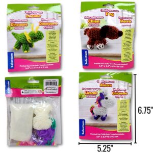 Wholesale DIY Crochet Animal Kit- Asst Animals