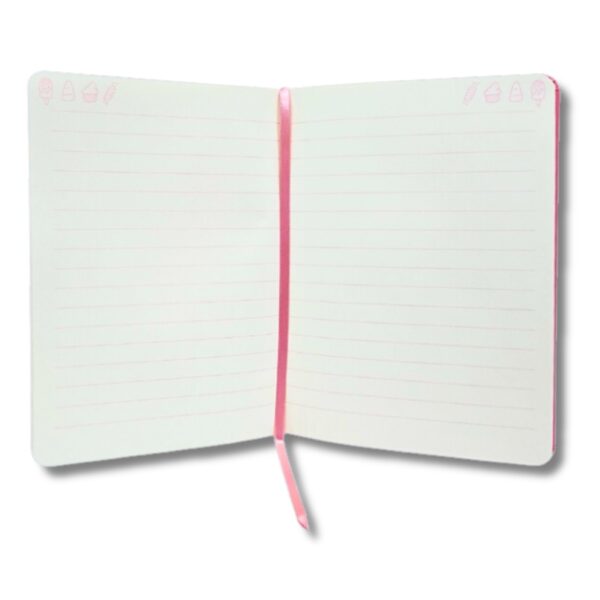 Wholesale Hardcover Notebook, Easy as Pie - 80 Pages (5" x 7") - Image 3