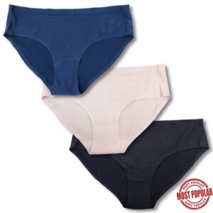 Wholesale Ladies’ Hipster Brief Asst. Colours (Size_ S-XL)