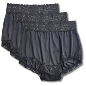 Wholesale Ladies’ Brief – Black 3 pk