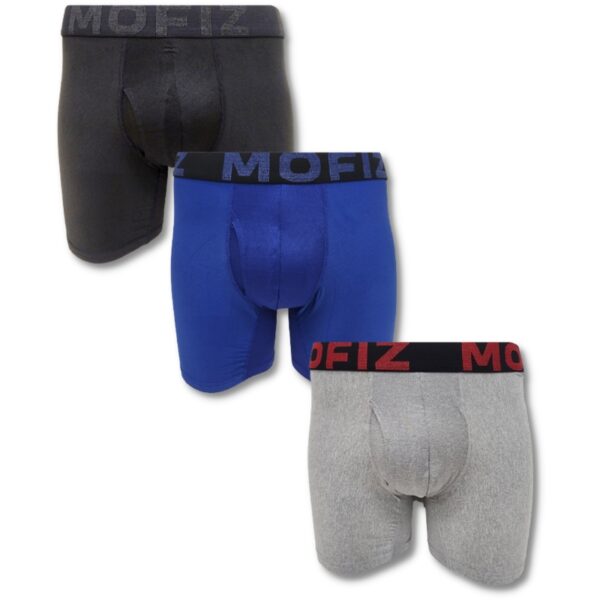 Wholesale Men’s Boxer Briefs, Asst Colours, 3-Pack (Size: S-3XL) ($3.00 each) - Image 3