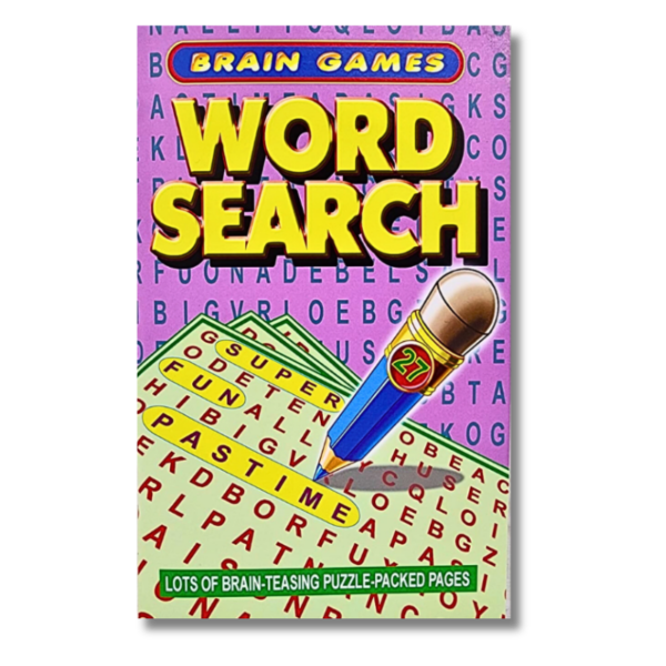 Wholesale Word Search  Pocket Size - 4 Assorted (8" x 5") - Image 3
