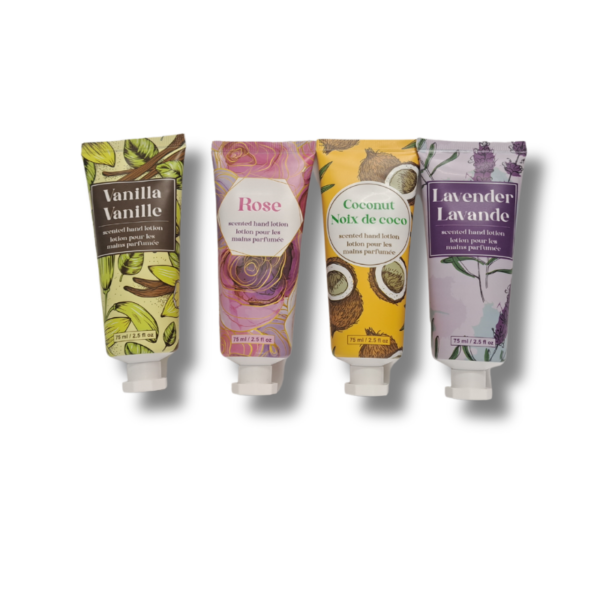 Wholesale Hand Lotion - Asst 4 Scents (75 ml)