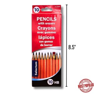 Wholesale 10-Pack HB Pencils ($0.14 each)