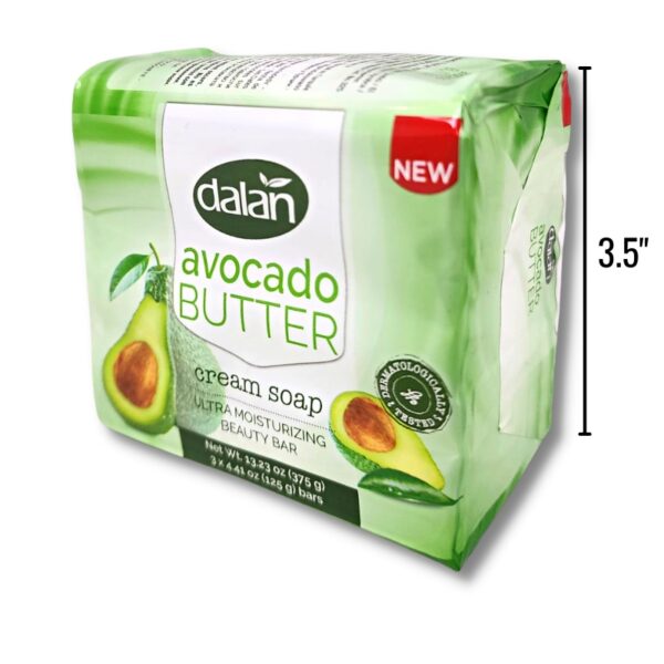 Wholesale Avocado Bar Soap 125g, 3-Pack ($1.00 Each) - Image 2