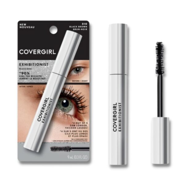 Wholesale Brand Name Covergirl Mascara - Exhibitionist (Very Black)