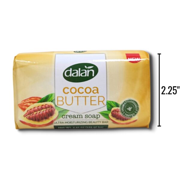 Wholesale Cocoa Butter Bar Soap 125g, 3-Pack ($1.10 Each) - Image 3