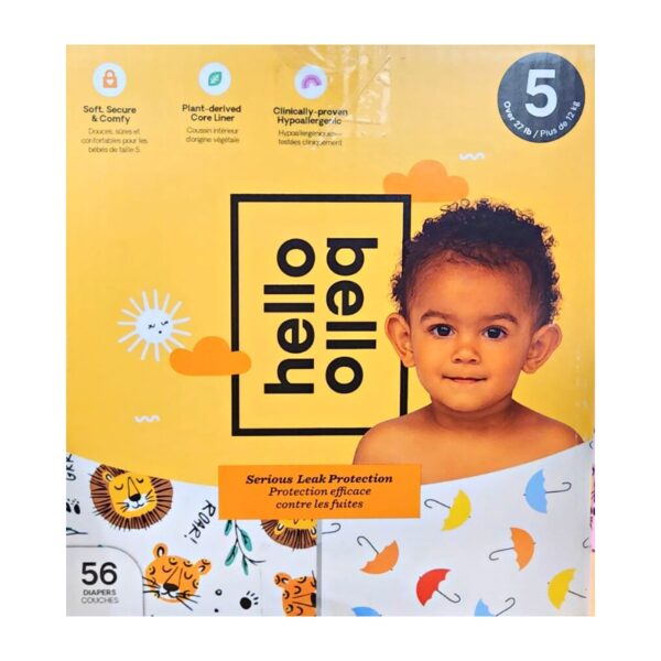 Wholesale Hello Bello Diapers- Size 5, 56-Pack ($0.57 Each) - Image 4