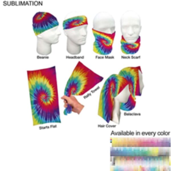 Domestic Made Sublimated Multifunction Tubular Headwear (Fandana Bandana)