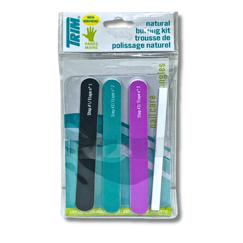 Wholesale Trim Buffing Nail 4Piece Kit in Canada Bargains Group