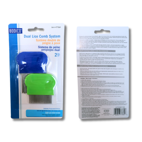 Wholesale Lice Comb - Asst Colours 2-Pack ($1.38 Each) - Image 3