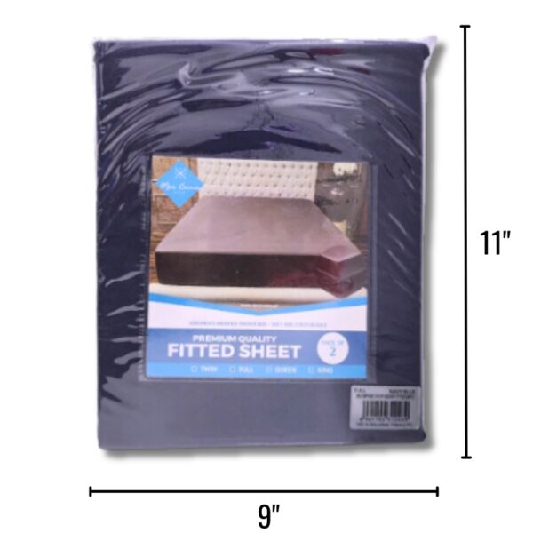 Wholesale Full Fitted Sheet, Asst Colours