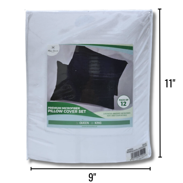 Wholesale Queen Pillow Case, Asst Colours- 12-Pack ($1.50 Each)