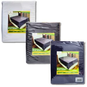 Wholesale Twin Sheet, Asst Colours – 2-Pack ($4.00 Each)