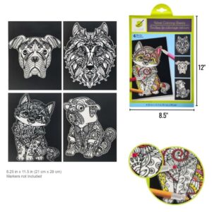 Wholesale Velvet Colouring Pages - Animals