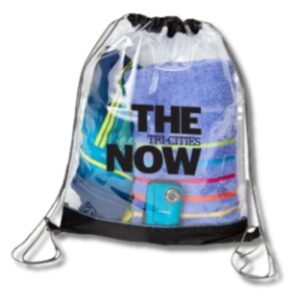 The Transparent Drawstring Bag