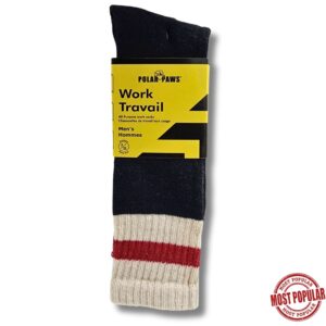 Wholesale Adult Work Socks, Black Size 10-13