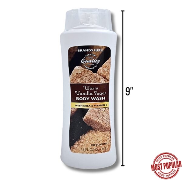 Wholesale Body Wash – Warm Vanilla Sugar (532ml)