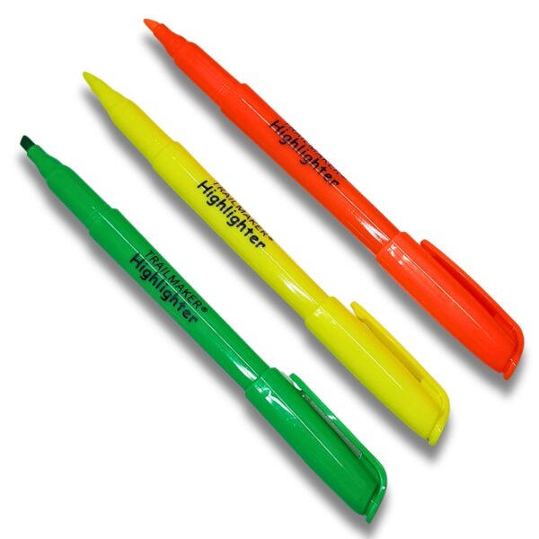 Wholesale Fluorescent Highlighters, 3-Pack ($0.58 each)