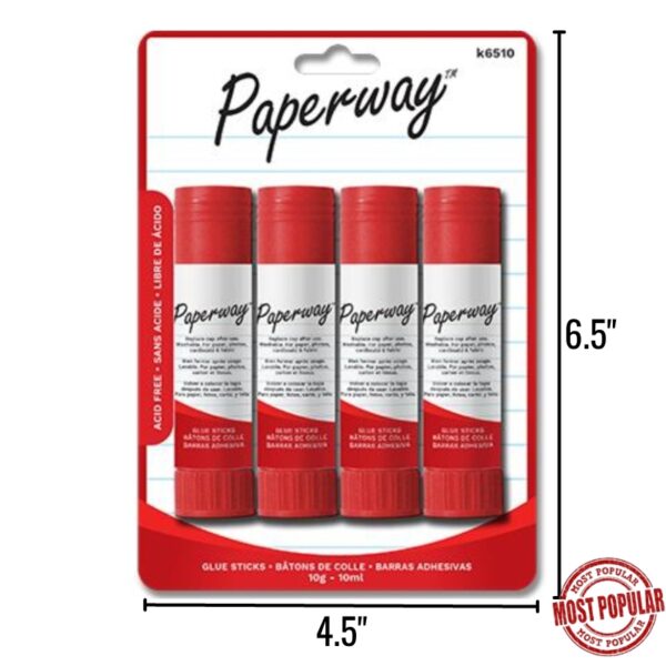 Wholesale Glue Sticks 4-Pack ($0.50 each)