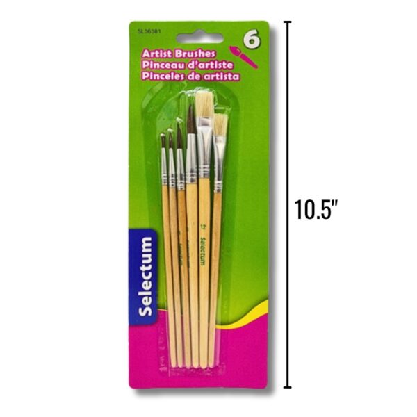 Wholesale Paint Brushes – 6-Pack ($0.33 Each)