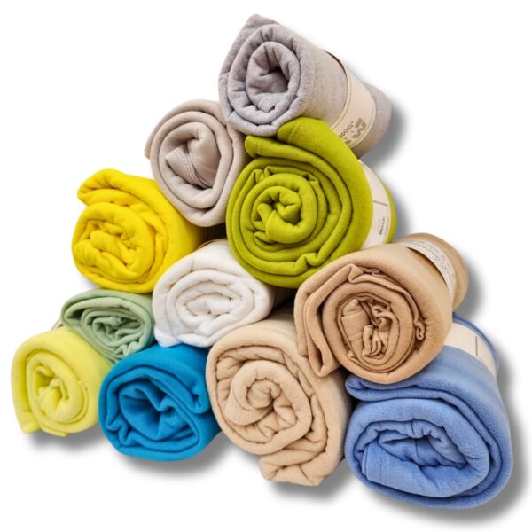 Wholesale Polar Fleece Blanket - Asst. Light Colours (60” x 80”) - Image 5
